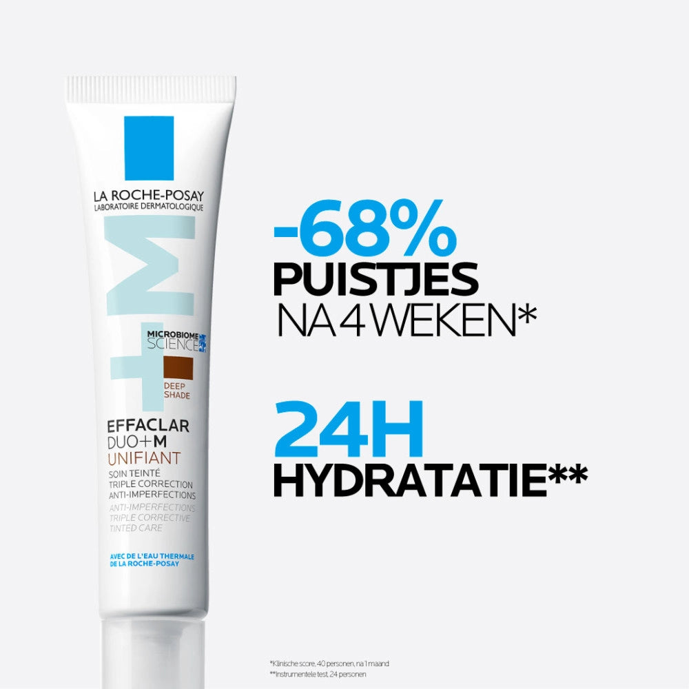 LA ROCHE POSAY EFFACLAR DUO+M UNIFIANT crema correttiva anti-imperfezioni #Deep 40 ml