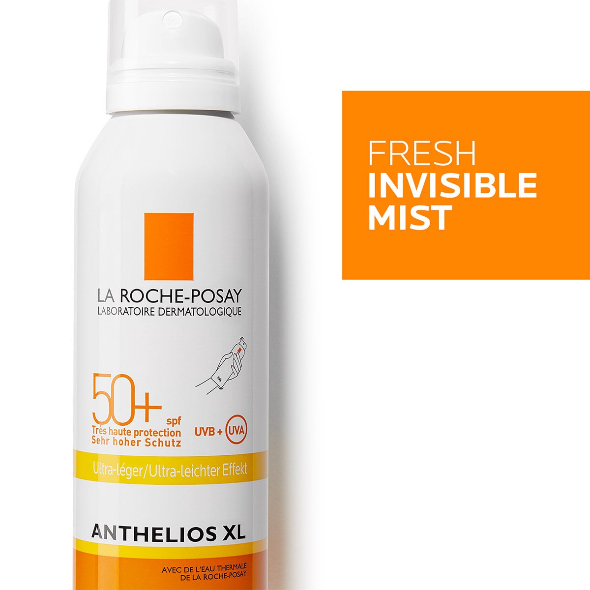 LA ROCHE POSAY ANTHELIOS spray corpo solare per pelli sensibili SPF50+ 200 ml