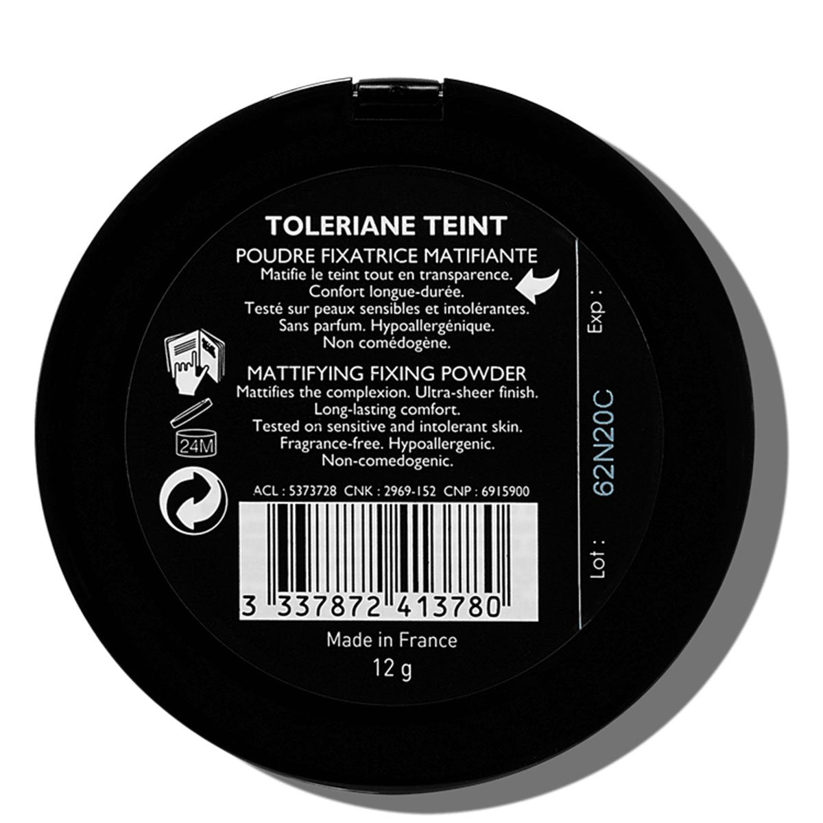 LA ROCHE POSAY TOLERIANE TEINT cipria solare opacizzante che esalta il tono naturale 13 gr