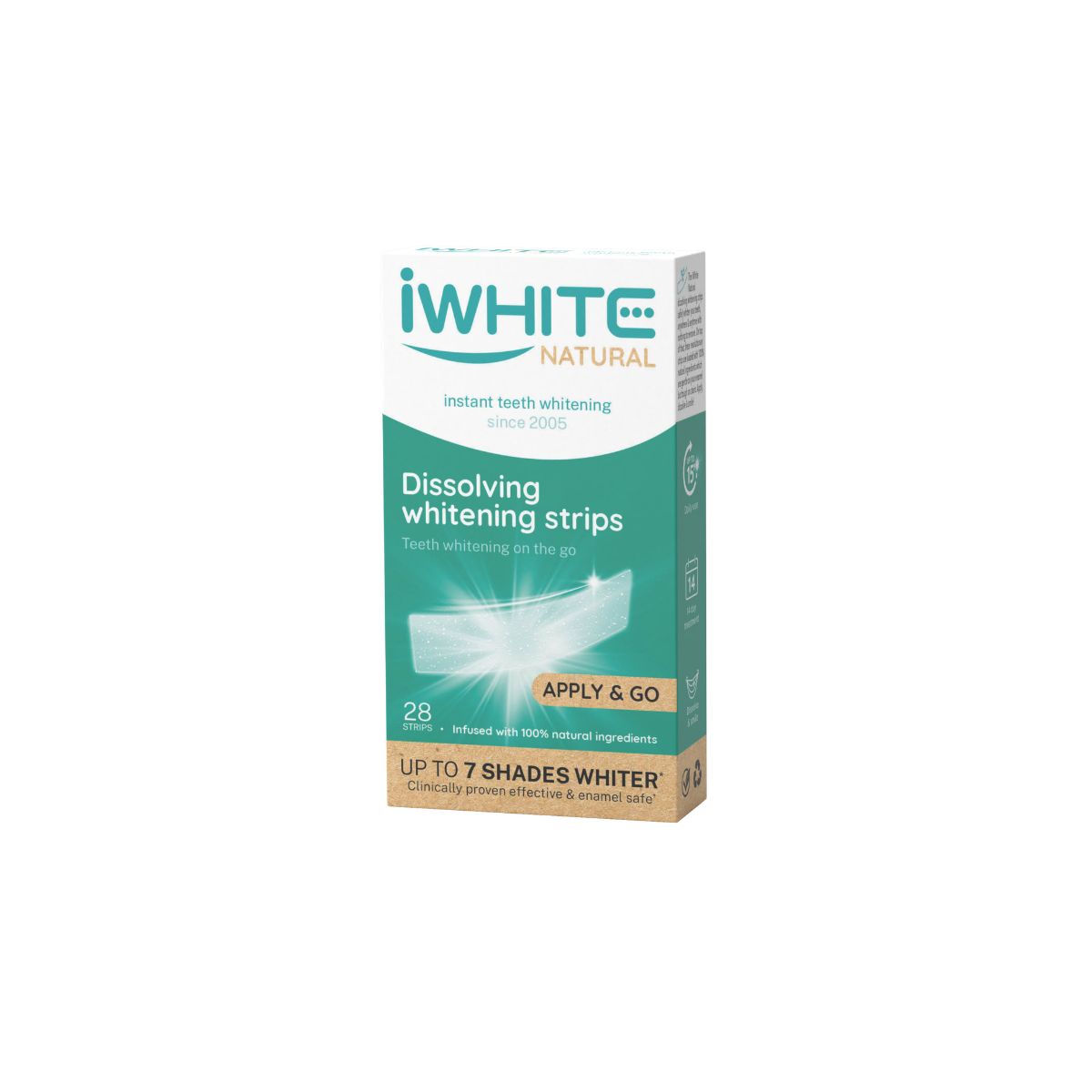 IWHITE DISSOLVABLE WHITENING STRIPS 28 units