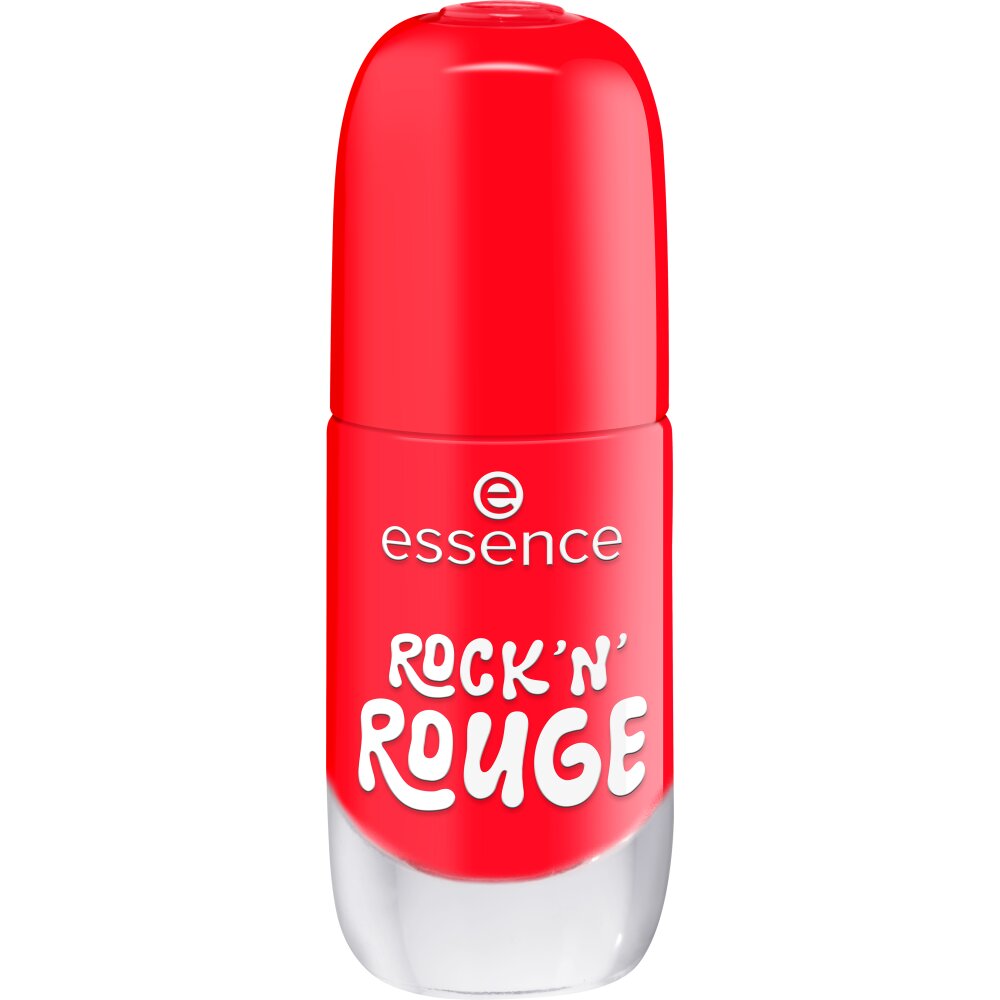 ESSENCE GEL NAIL POLISH vernis à ongles #25-Rock 'N' Rouge 8 ml