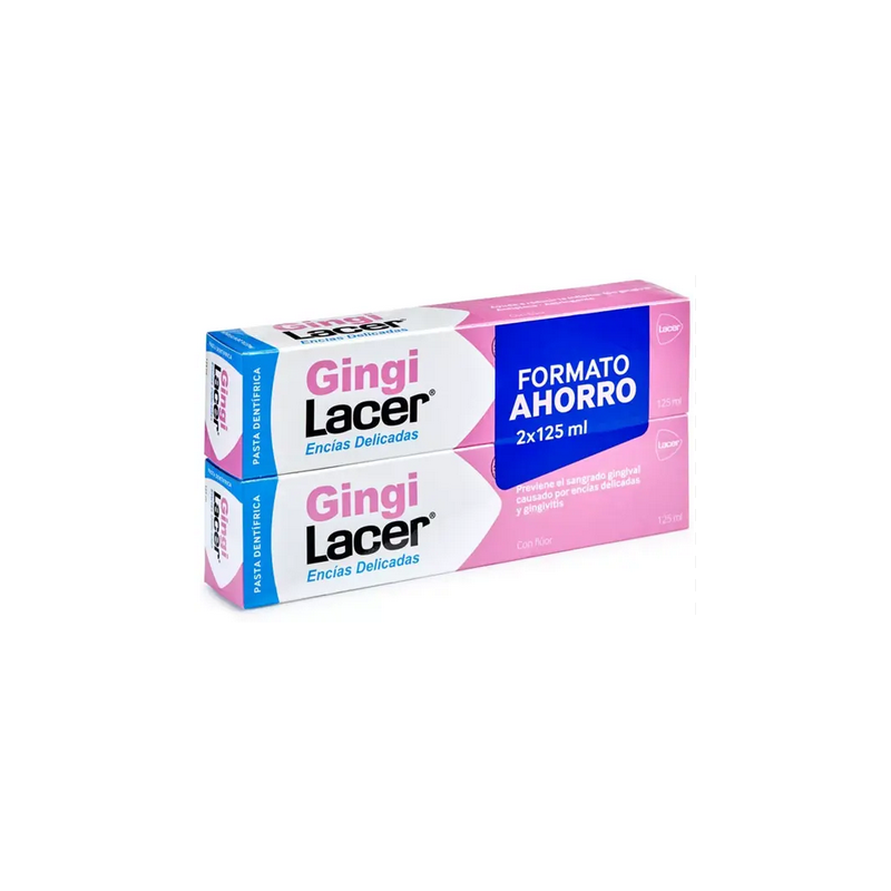 GINGILACER DENTIFRICIO CONFEZIONE 2 x 125 ml