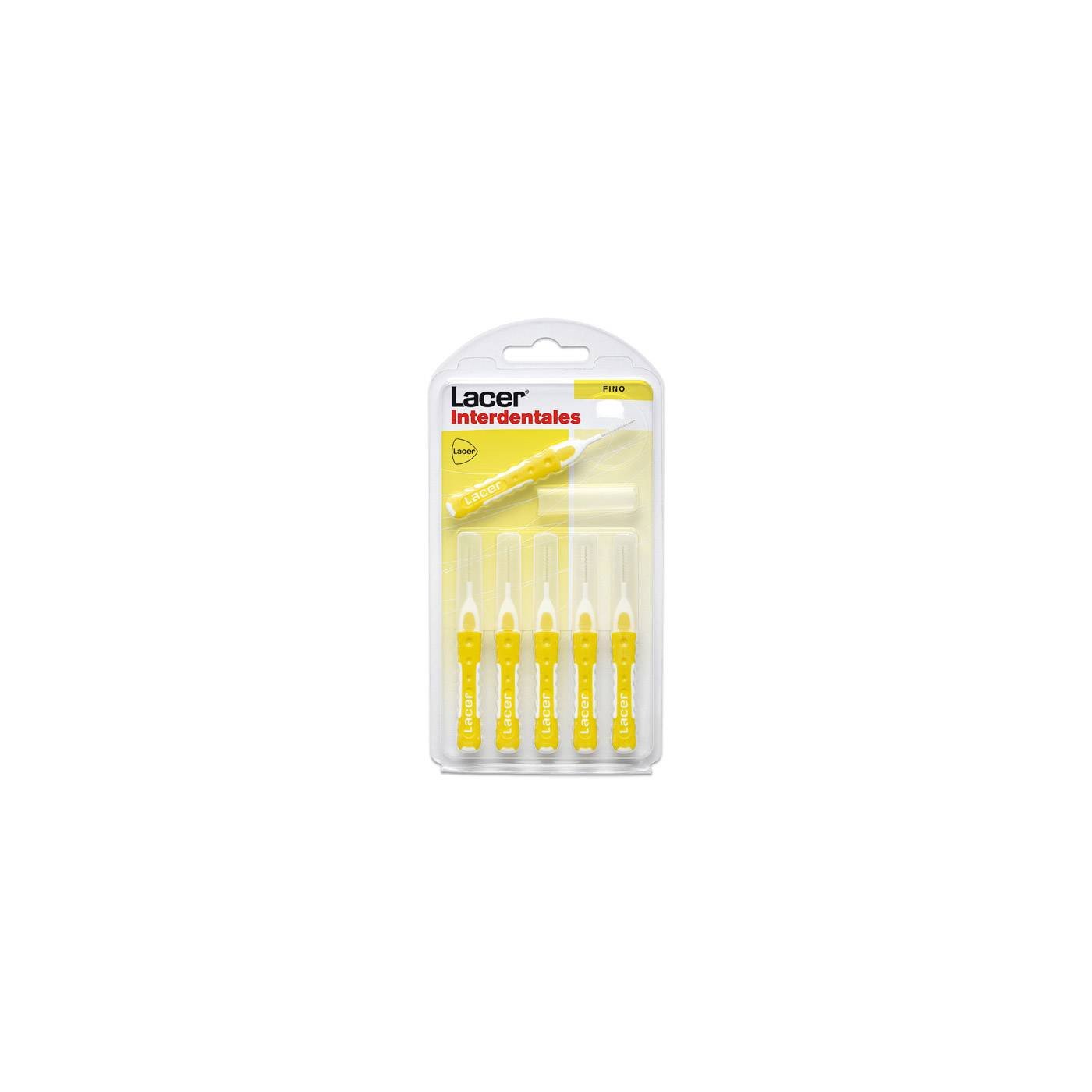 LACER SPAZZOLINO INTERDENTALE DRITTO fino #assortito 6 pz