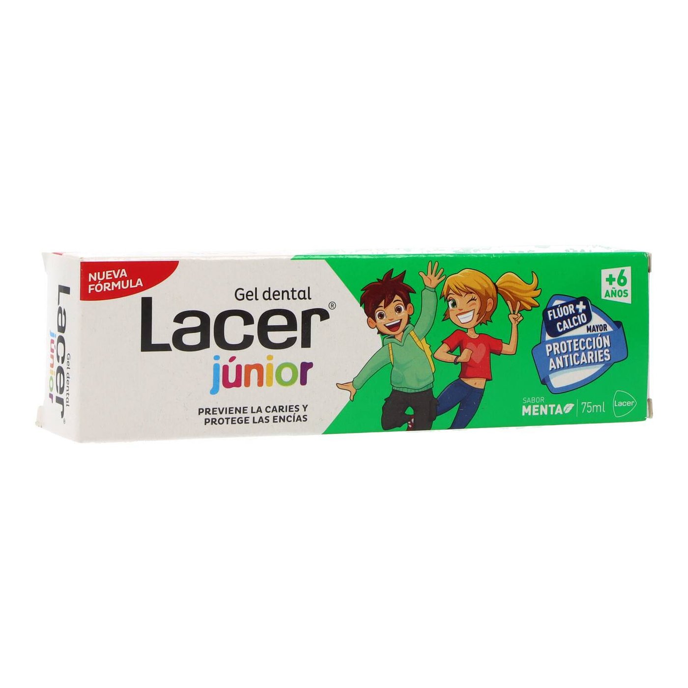 LACER JUNIOR gel dentale menta 75 ml