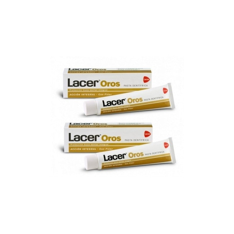 LACER OROS TOOTHPASTE PACK 2 x 125 ml
