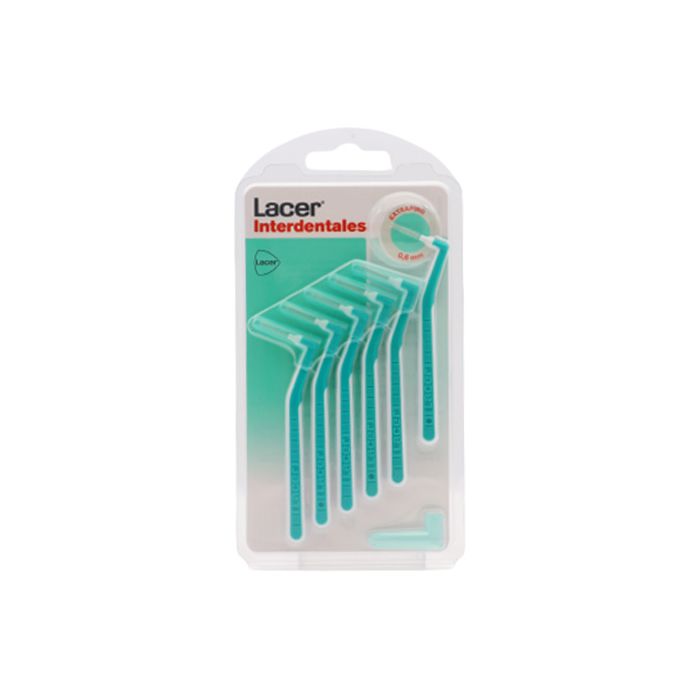 LACER INTERDENTALES ANGULAR extrafino #surtido 6 u