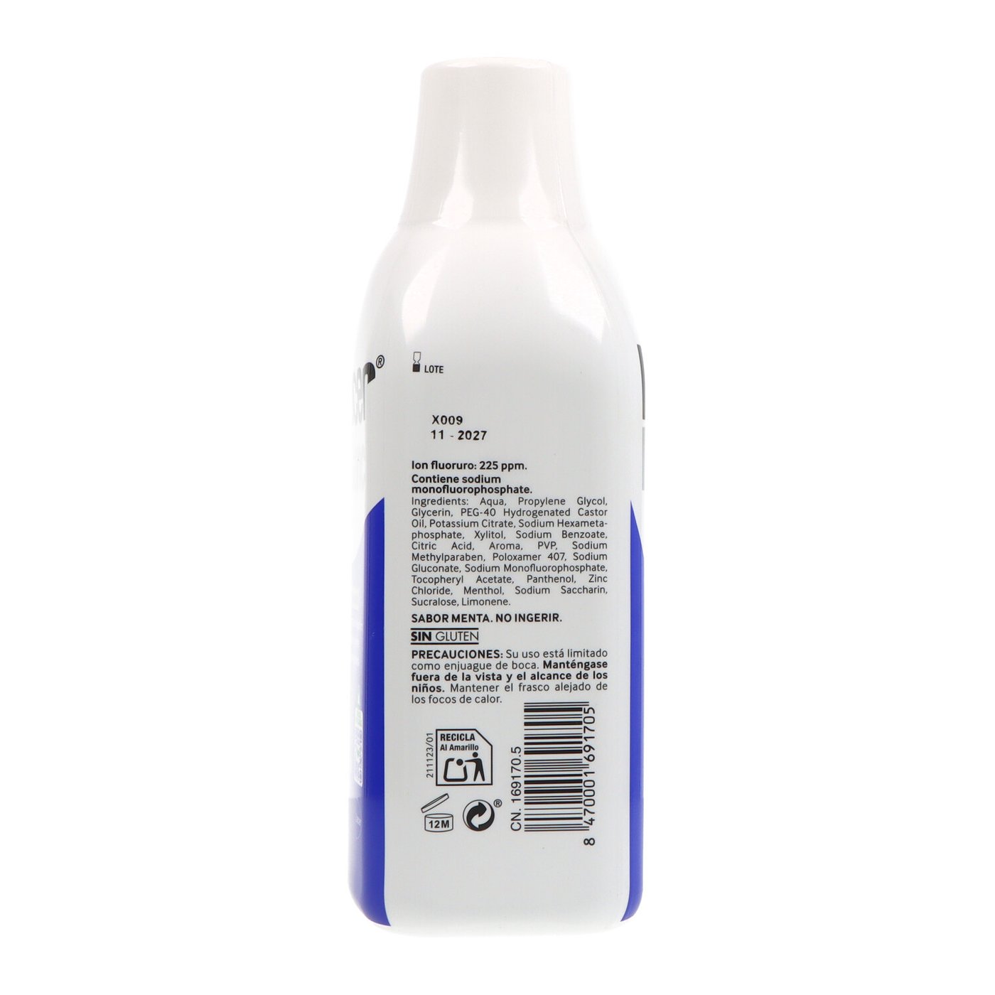 LACERBLANC bain de bouche menthe 500 ml