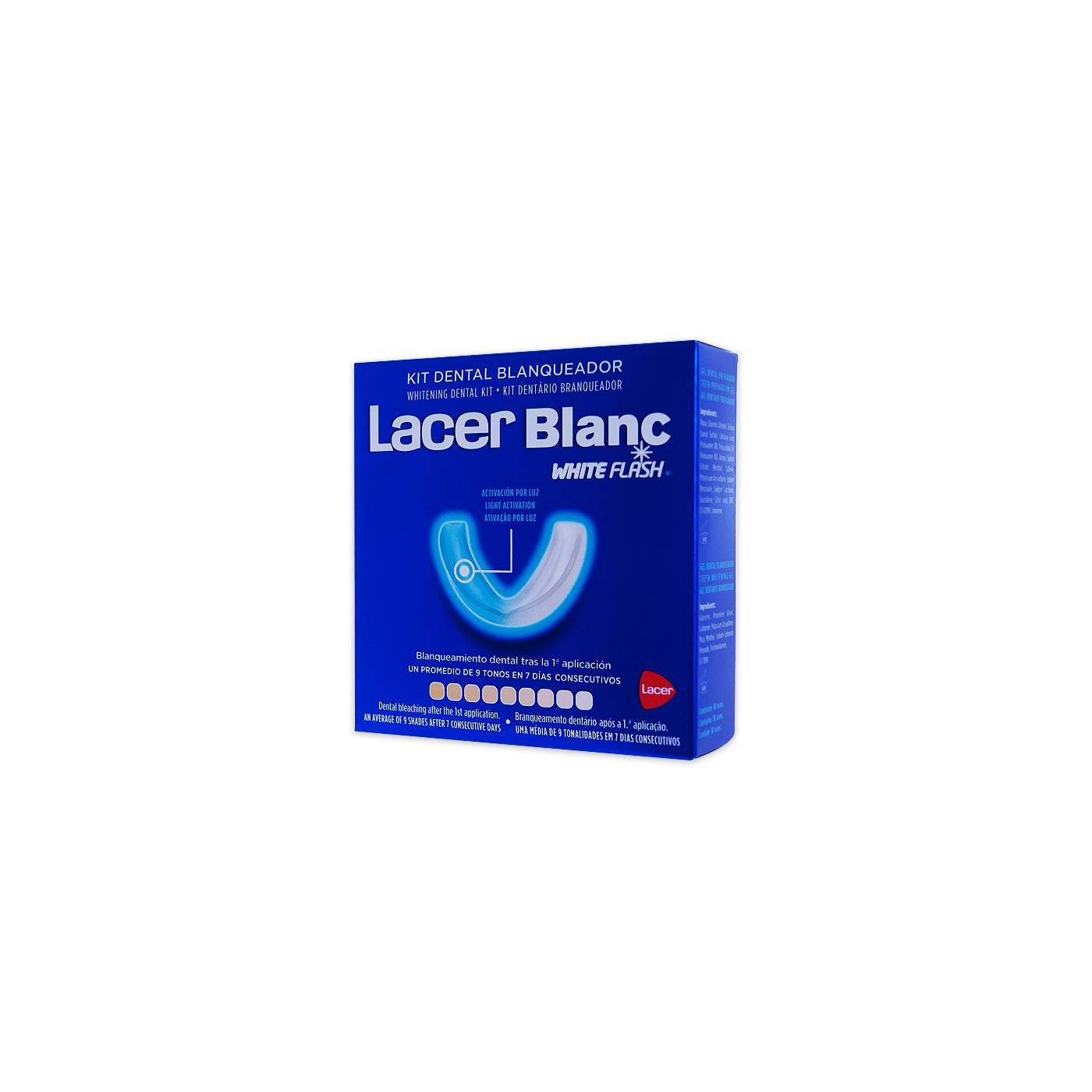 LACERBLANC WHITE FLASH kit dental blanqueador 1 u