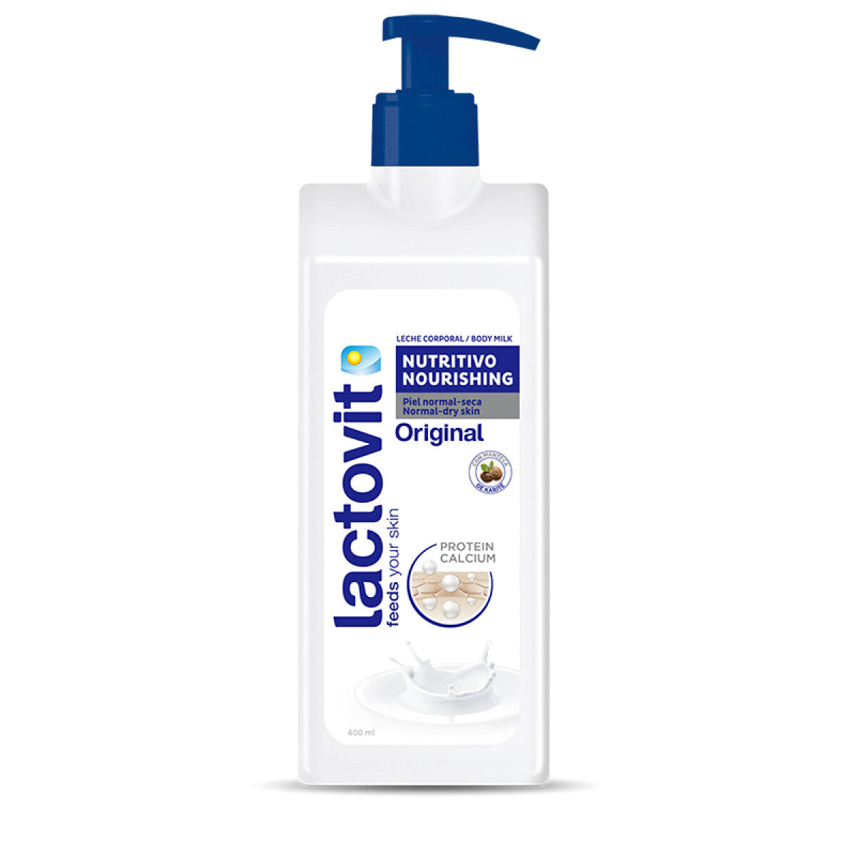 LACTOVIT ORIGINAL latte corpo nutriente 400 ml