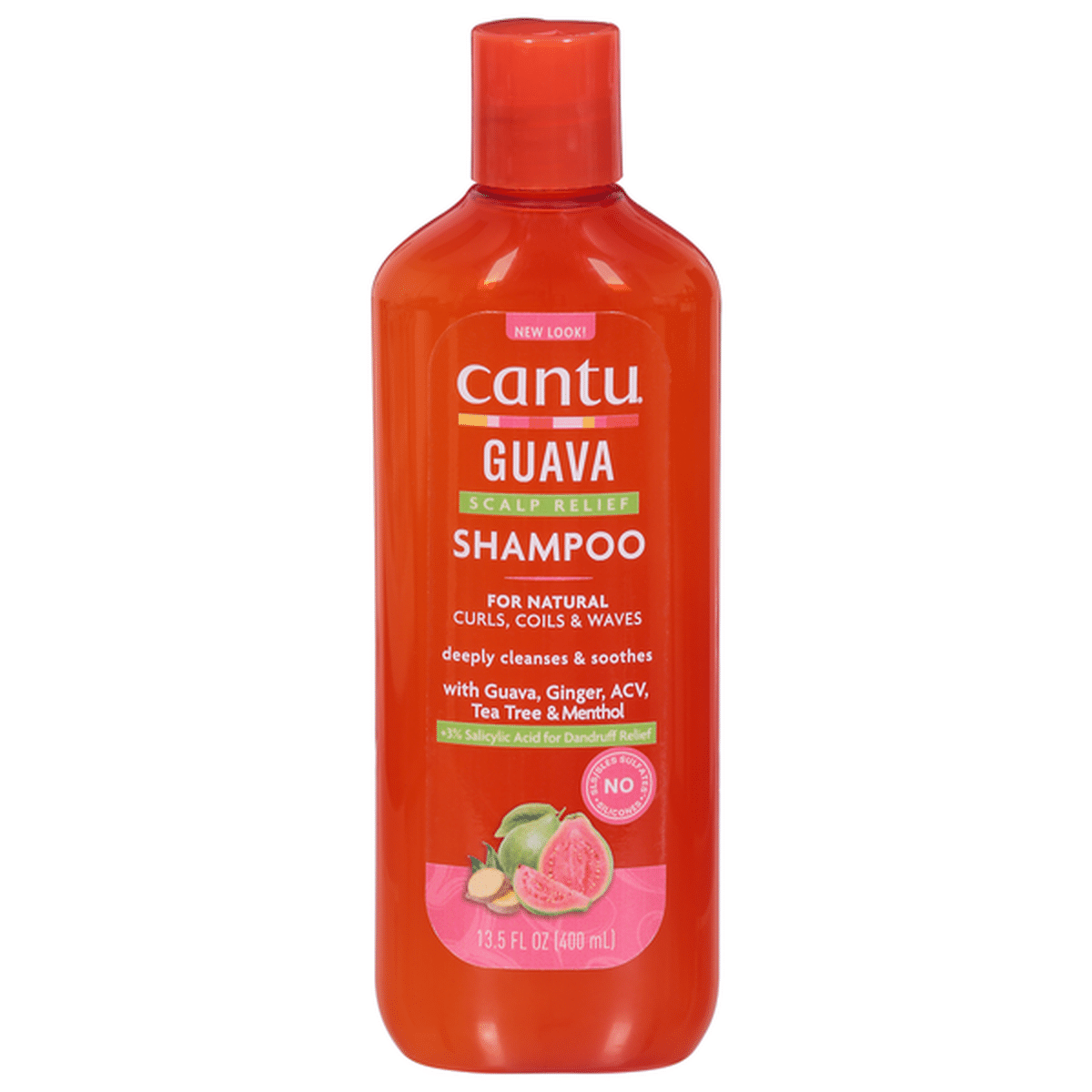 CANTU GUAVA &amp; GINGER scalp relief shampoo 400 ml