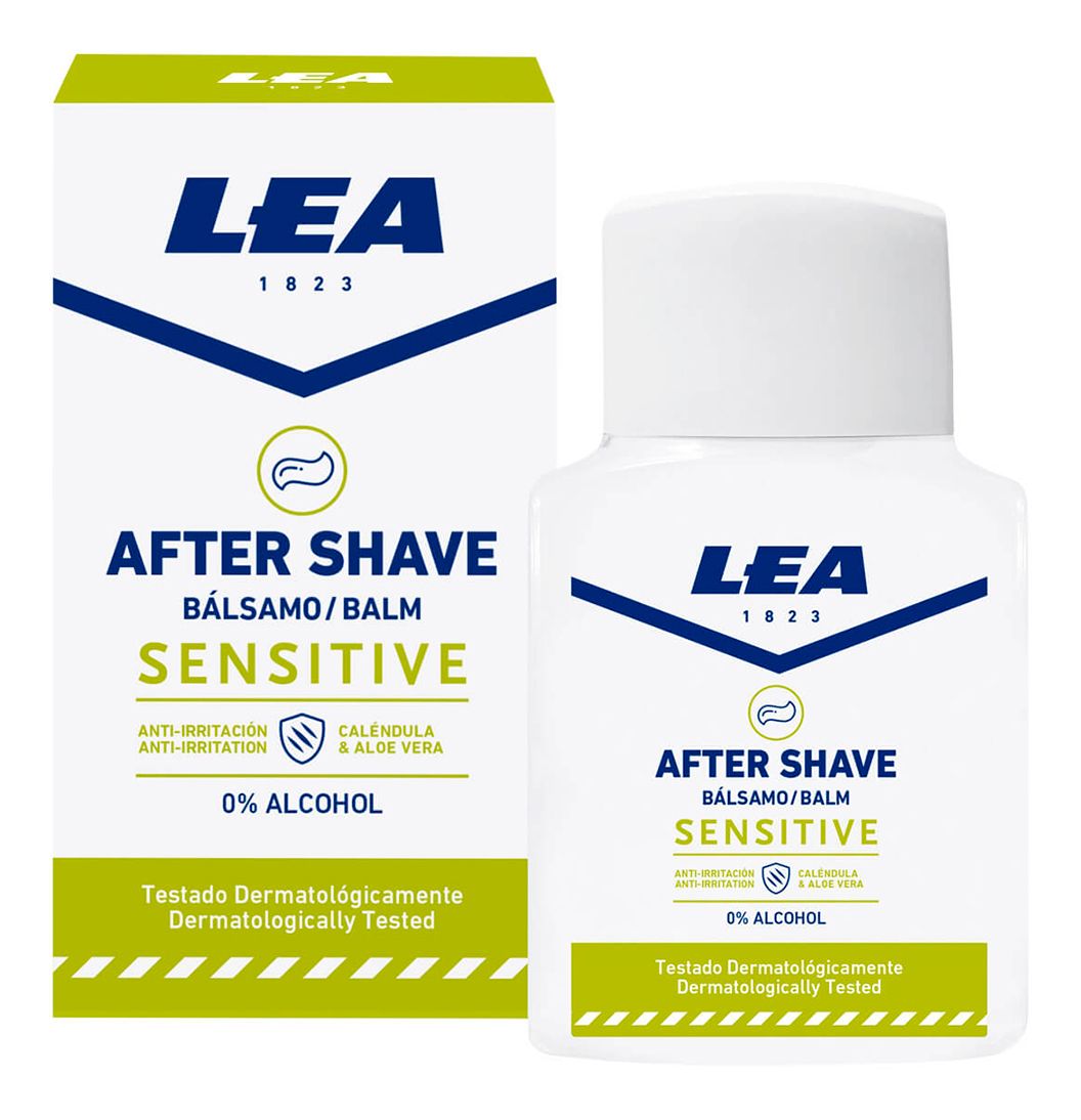 Baume après-rasage LEA SENSITIVE 0% alcool 125 ml