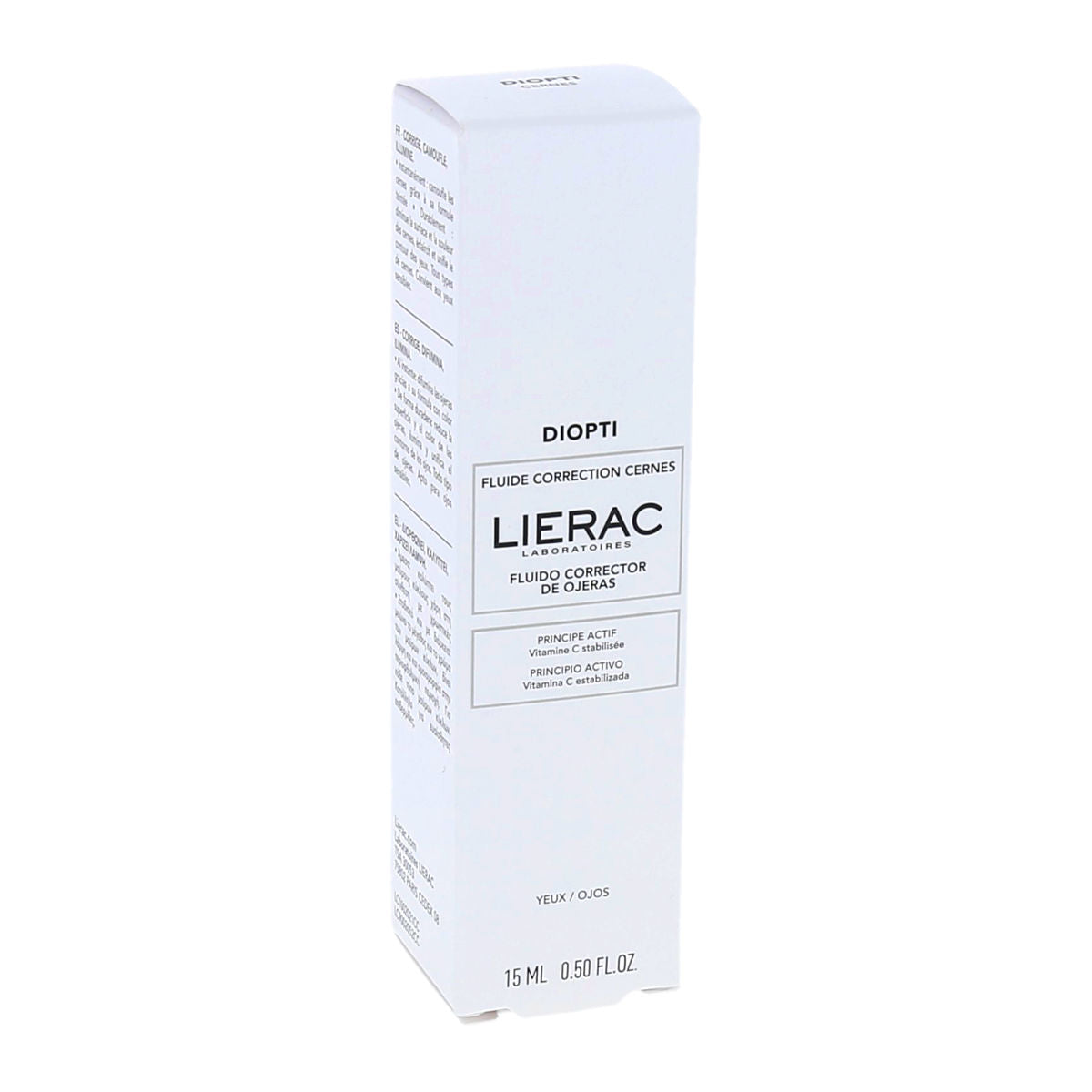 LIERAC DIOPTI fluido correttore occhiaie 15 ml