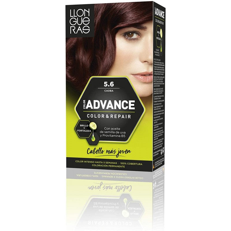 LLONGUERAS COLOR ADVANCE #5,6-mogano 1 pz