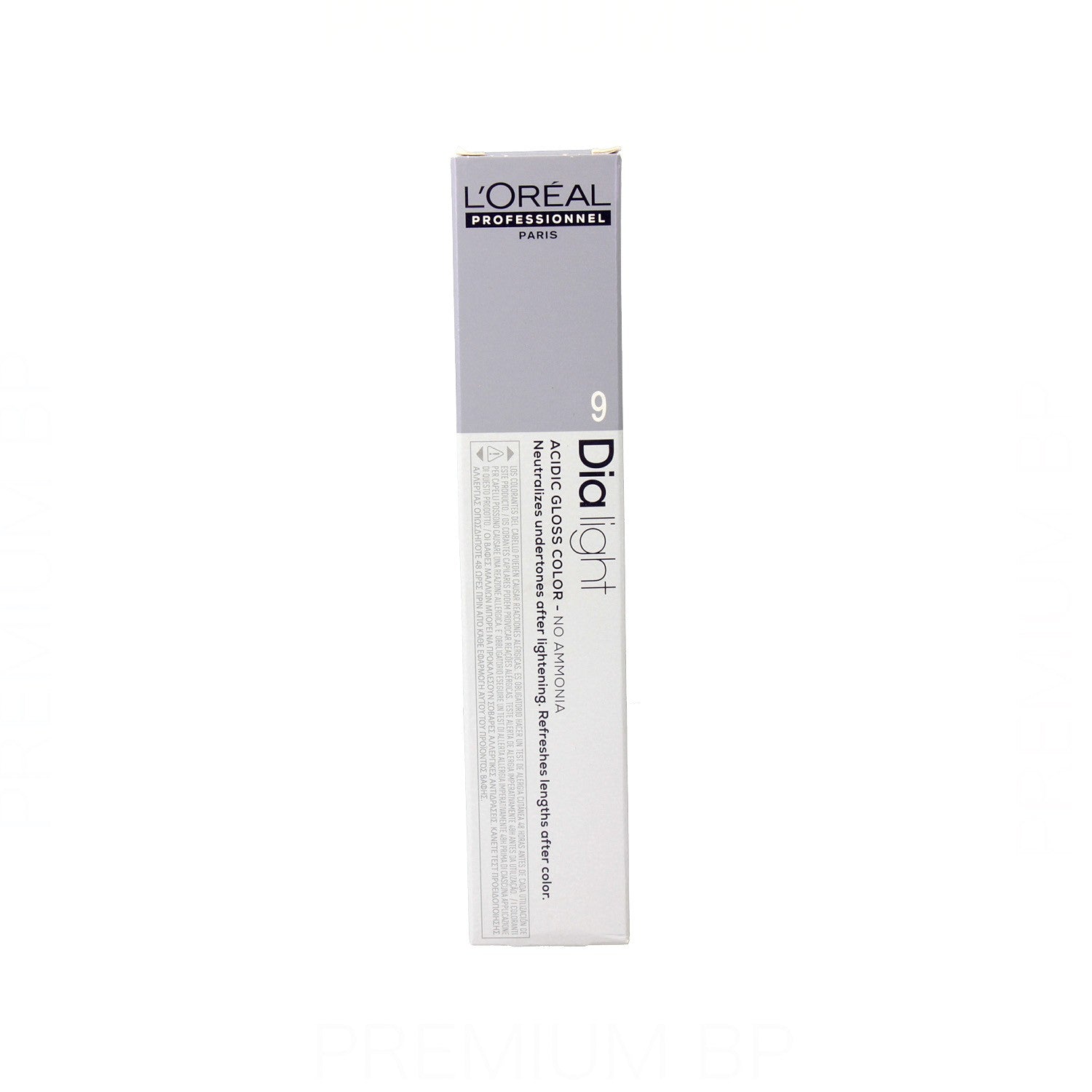 L'ORÉAL PROFESSIONNEL PARIS DIA LIGHT gel-creme acide sans amoniaque #9 50 ml