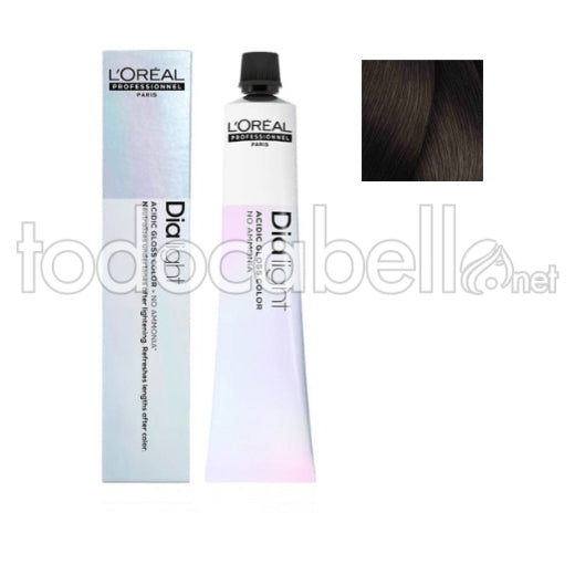 L'ORÉAL PROFESSIONNEL PARIS DIA LIGHT gel-crème acide sans ammoniaque #5,8 50 ml