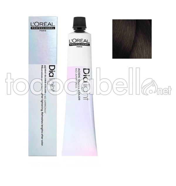L'ORÉAL PROFESSIONNEL PARIS DIA LIGHT gel-crème acide sans ammoniaque #5,8 50 ml