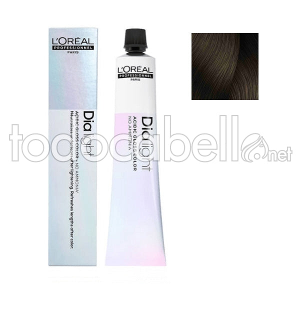 L'ORÉAL PROFESSIONNEL PARIS DIA LIGHT gel-creme acide sans amoniaque #6,23 50 ml