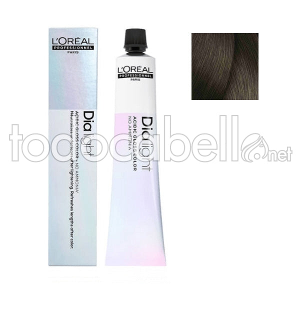 L'ORÉAL PROFESSIONNEL PARIS DIA LIGHT gel-crema acida senza ammoniaca #6 50 ml