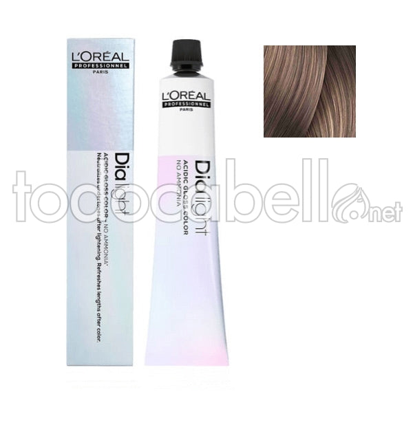 L'ORÉAL PROFESSIONNEL PARIS DIA LIGHT gel-crema acida senza ammoniaca #8,21 50 ml