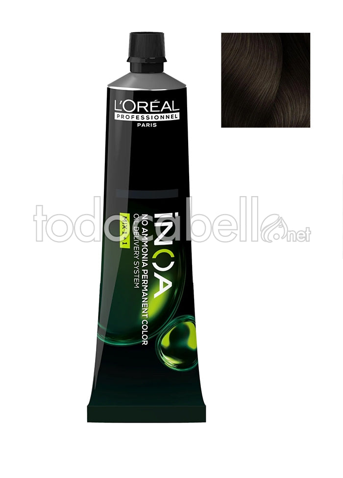 L'ORÉAL PROFESSIONNEL PARIS INOA no ammonia permanent color #6.13 60 gr