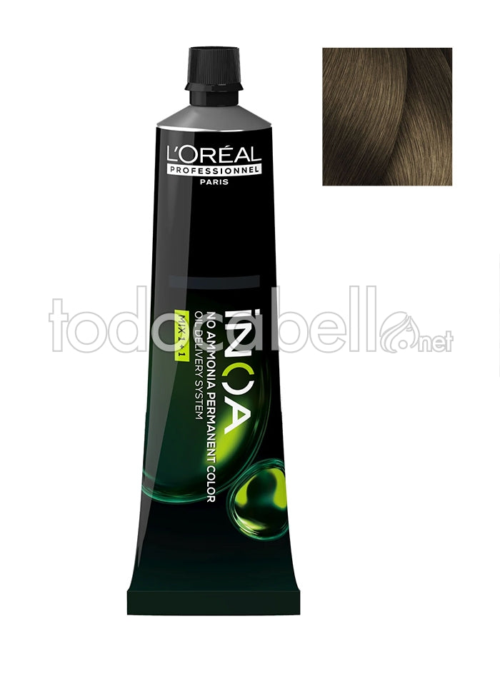 L'ORÉAL PROFESSIONNEL PARIS INOA coloration d'oxydation sans ammoniaque #7 60 gr