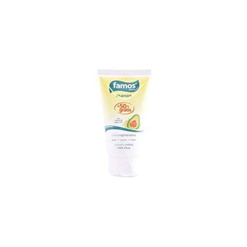 Crème mains régénérante FAMOS à l'huile d'avocat 75 ml