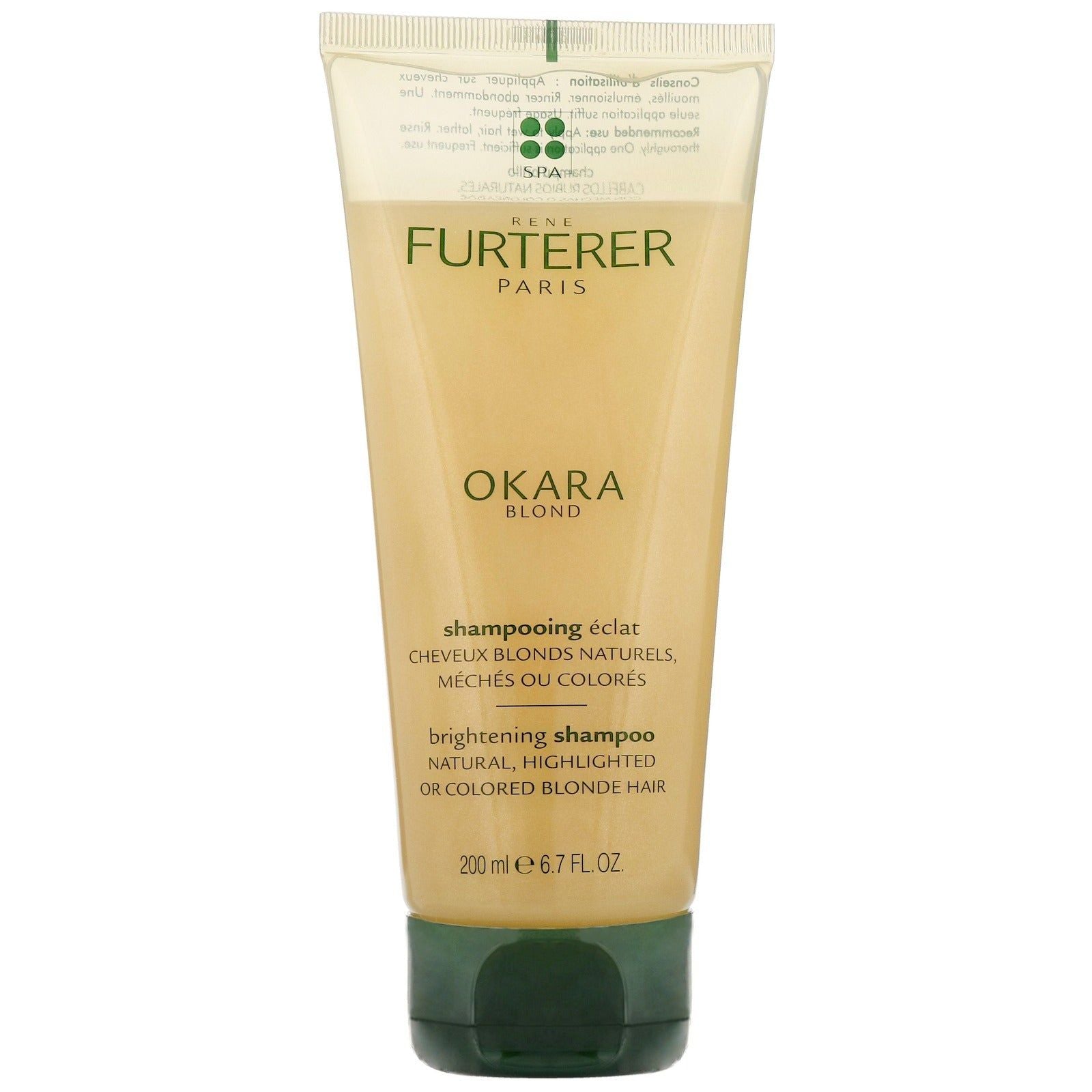 RENE FURTERER OKARA BLOND champú iluminador cabello rubio 200 ml