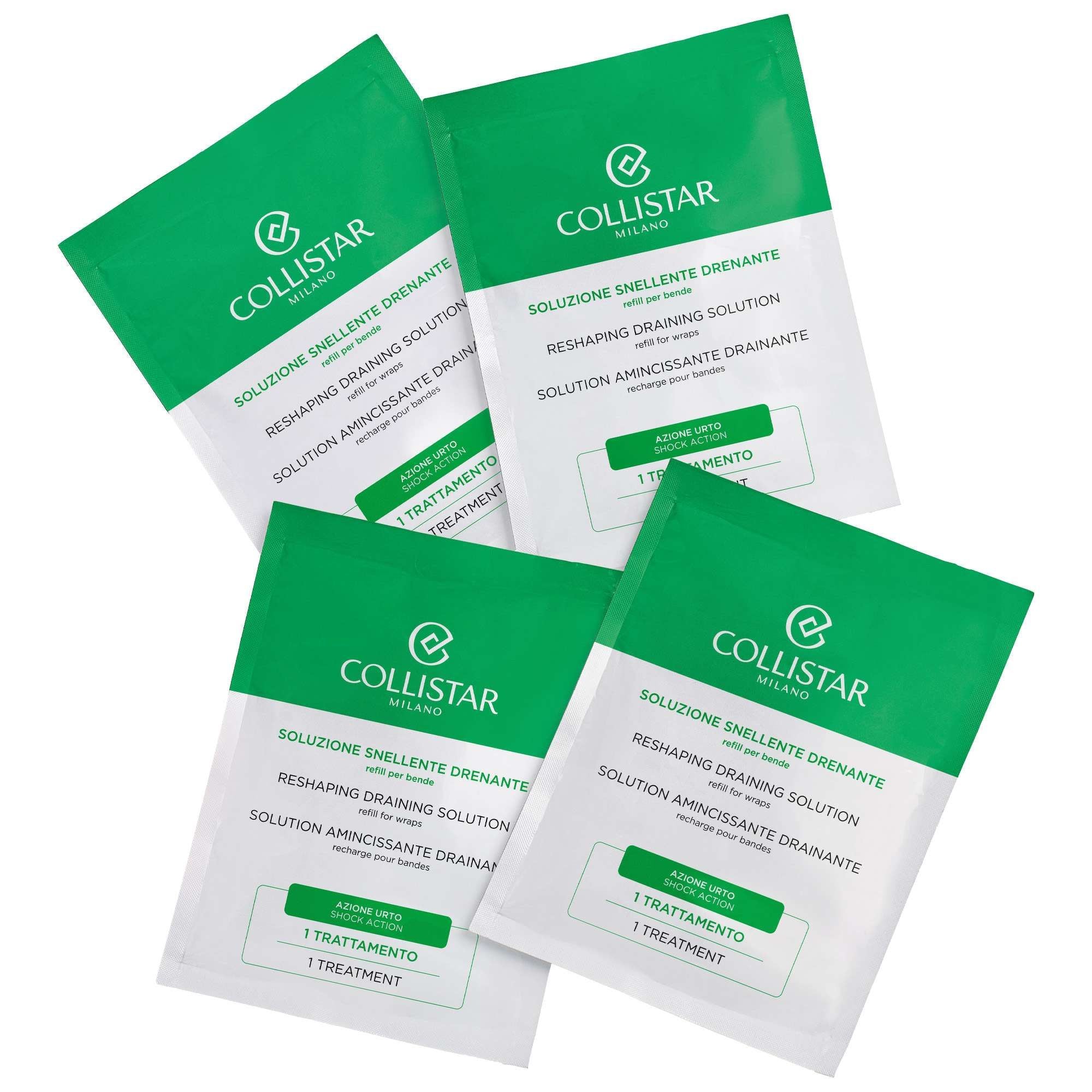 COLLISTAR SOLUCIÓN reductora drenante 4 x 100 ml