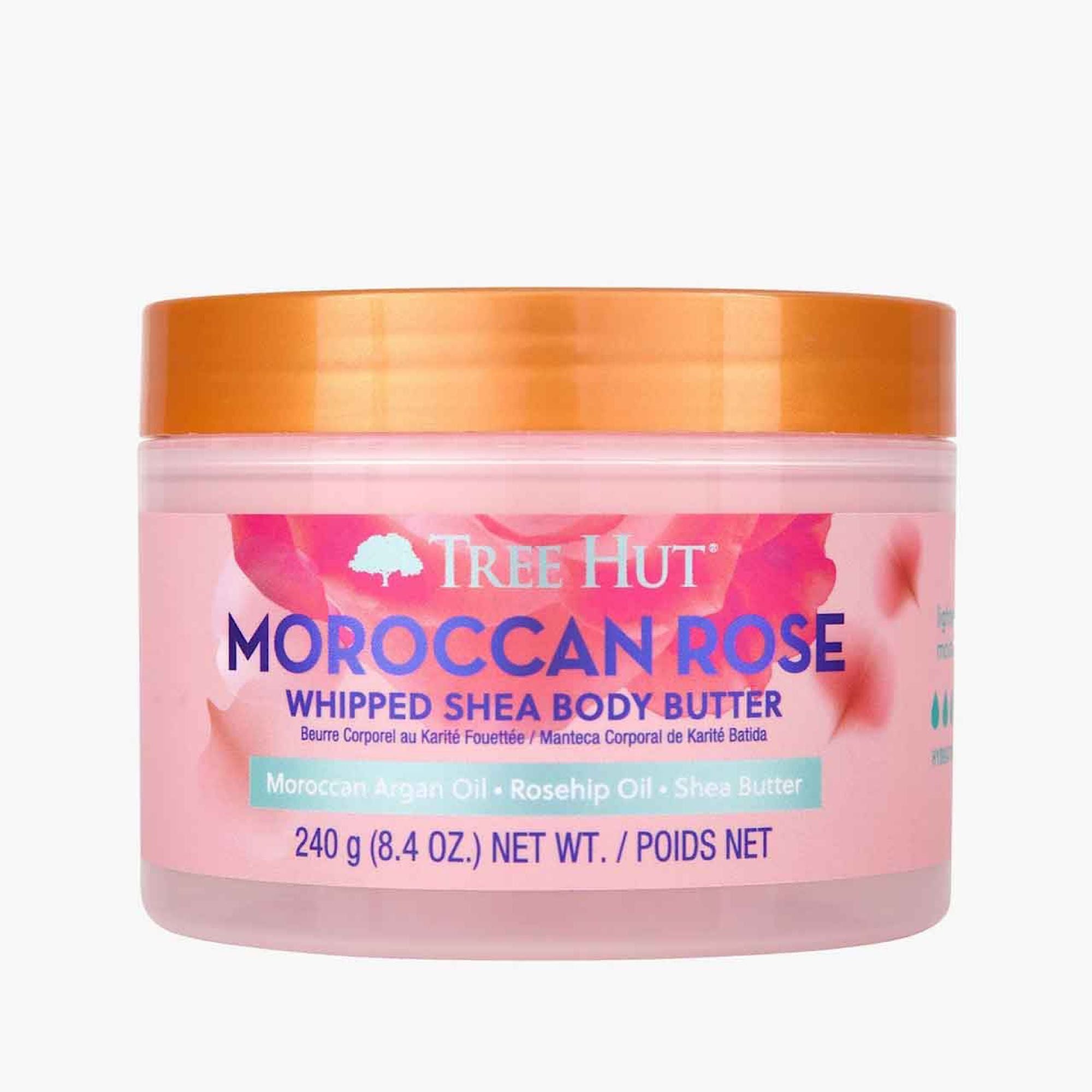 TREE HUT Moroccan pink soufflé body butter 240g