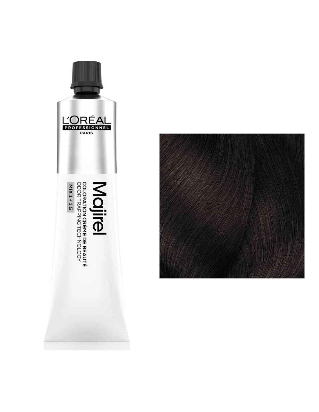 L'ORÉAL PROFESSIONNEL PARIS MAJIREL crème de coloration beauté #4.15 60 ml