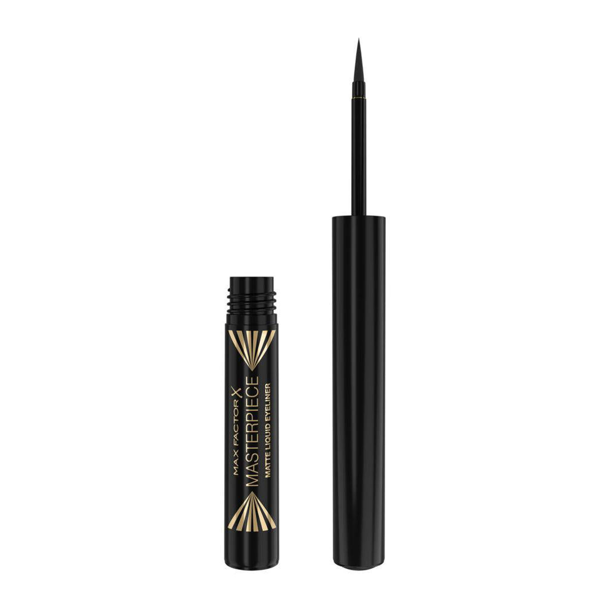MAX FACTOR MASTERPIECE mate eye-liner liquide #01-black 1,7 ml