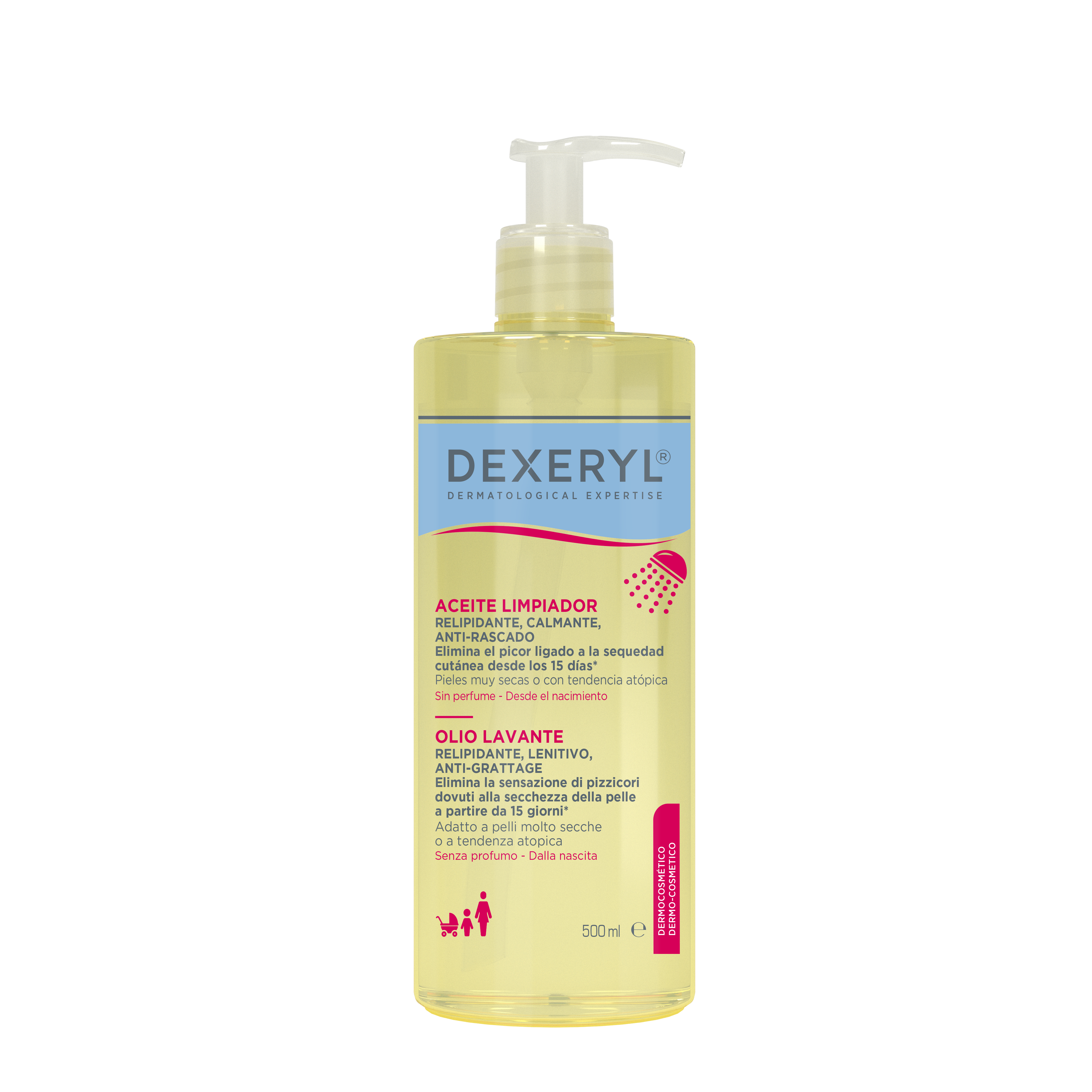 DEXERYL OLIO DOCCIA detergente 500 ml