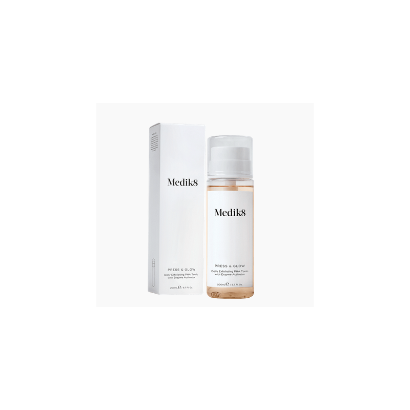 MEDIK8 PRESS &amp; GLOW Daily PHA Exfoliating Toner with Enzyme Activator 200ml
