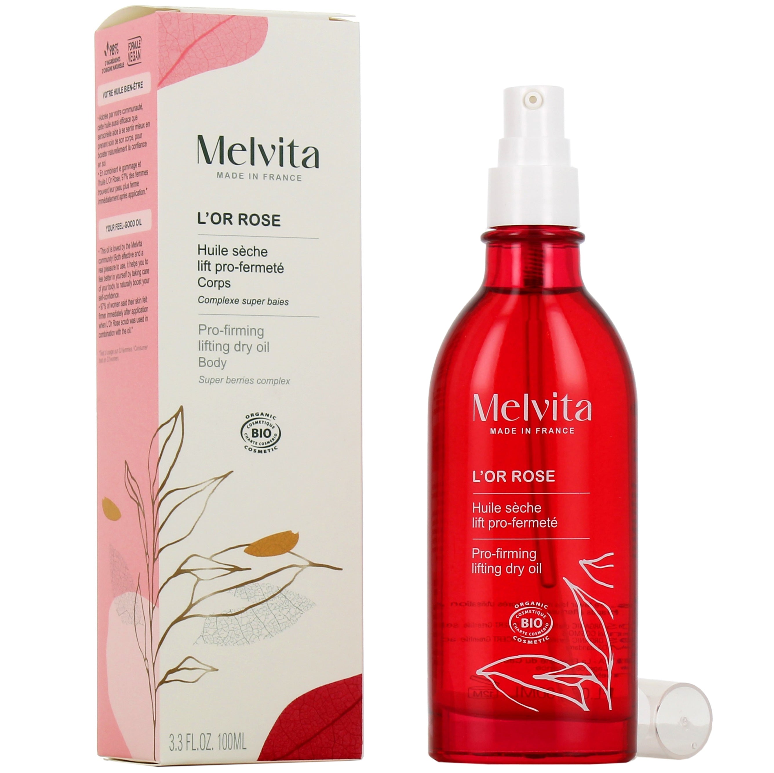 MELVITA L'OR ROSE Olio Secco Tonificante 50 ml