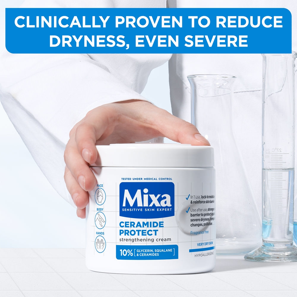 MIXA CERAMIDE PROTECT crema rinforzante per pelle molto secca 400 ml