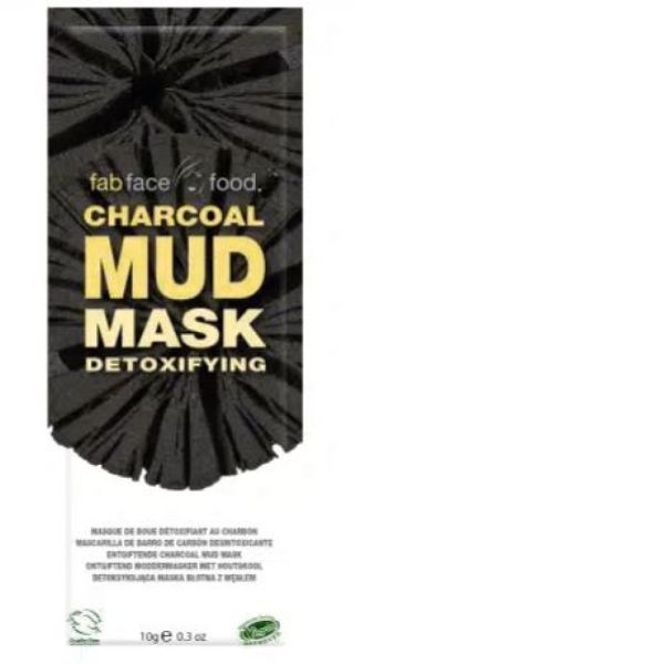 7TH HEAVEN FAB FACE FOOD CHARCOAL detoxifying charcoal mud mask 10g