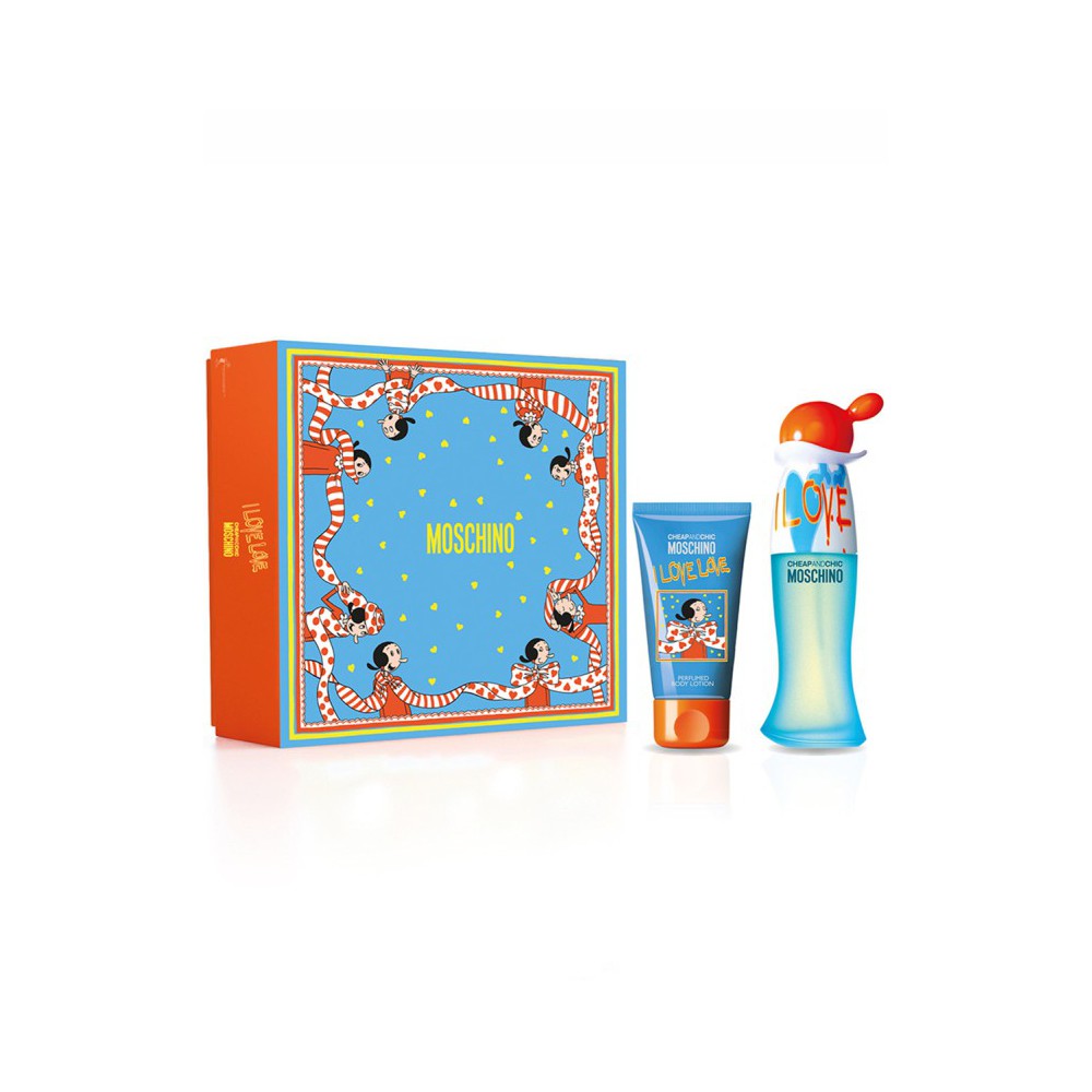 MOSCHINO CHEAP AND CHIC I LOVE LOVE COFANETTO 2 pz