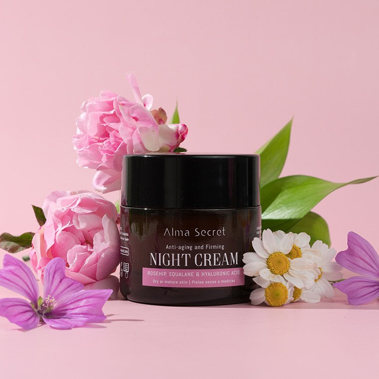 ALMA SECRET CREMA NOTTE multi-riparatrice anti-età pelli sensibili 50 ml