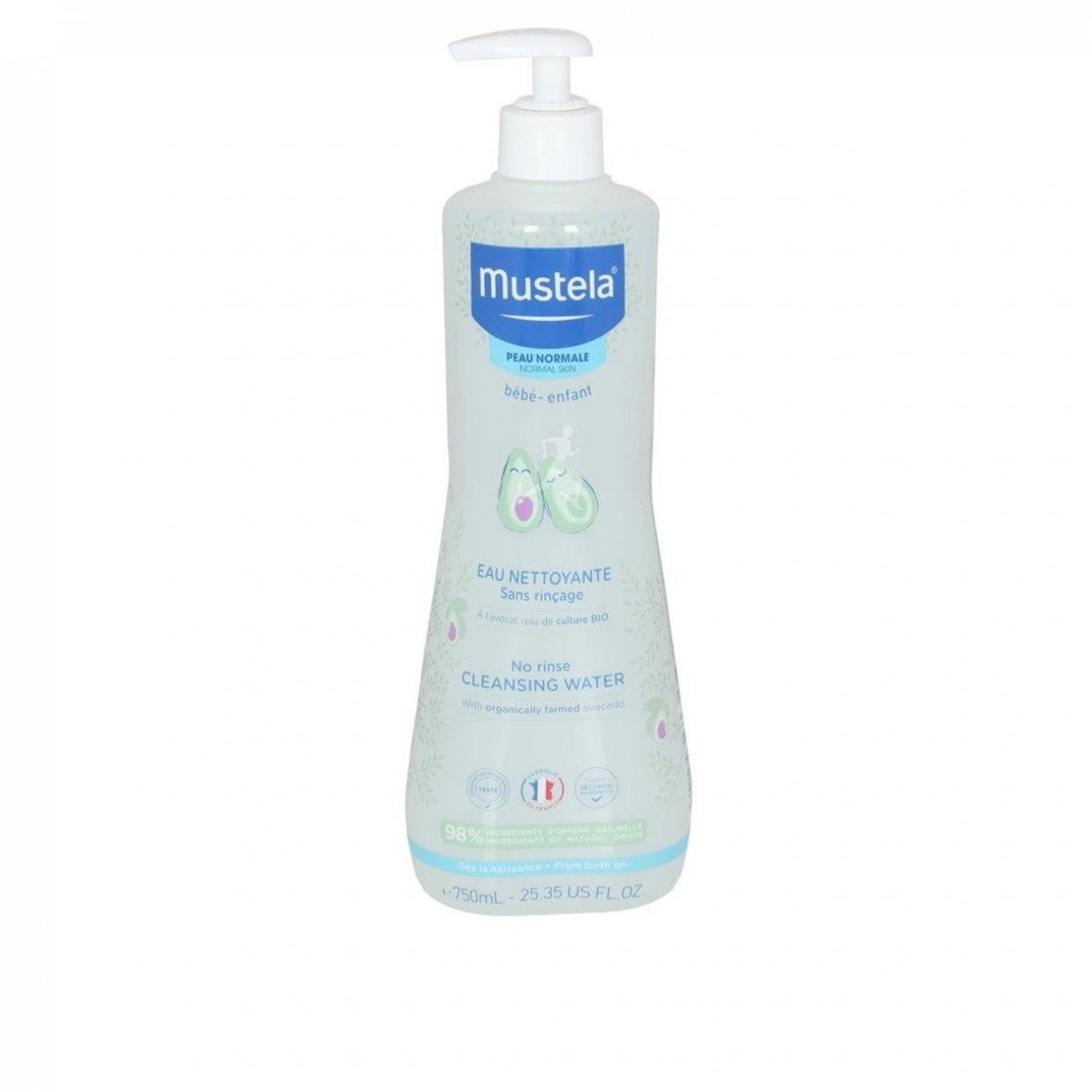 MUSTELA BEBÈ-BAMBINO acqua detergente senza risciacquo 300 ml