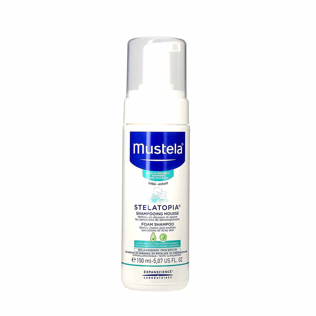 MUSTELA STELATOPIA shampooing mousse 150 ml