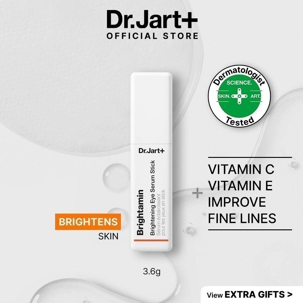 DR.JART+ BRIGHTAMIN stick sérum éclaircissant contour des yeux 3,06 gr