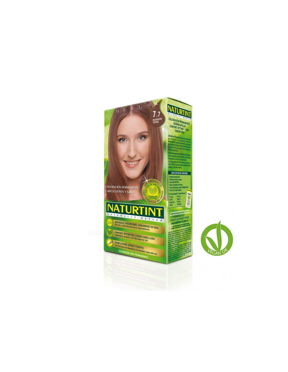 NATURTINT tinta senza ammoniaca #7.7-Marrone Teide 170 ml