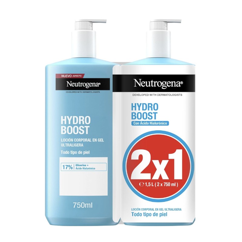 NEUTROGENA HYDRO BOOST lait gel corporel lot 2 x 750 ml