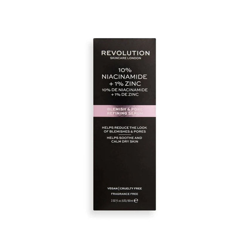 REVOLUTION SKINCARE BLEMISH 10% niacinamide 1% zinc serum 60 ml