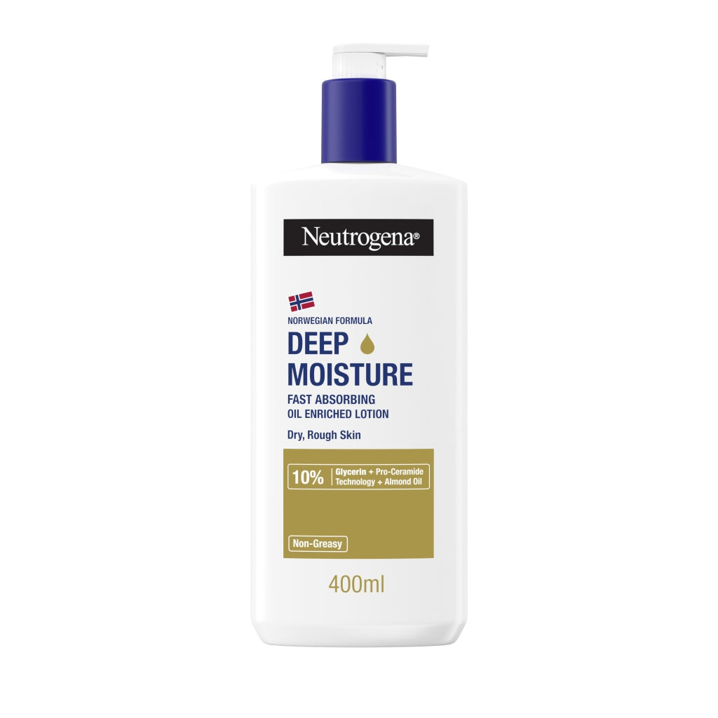 NEUTROGENA DEEP MOISTURE lozione olio corpo 400 ml