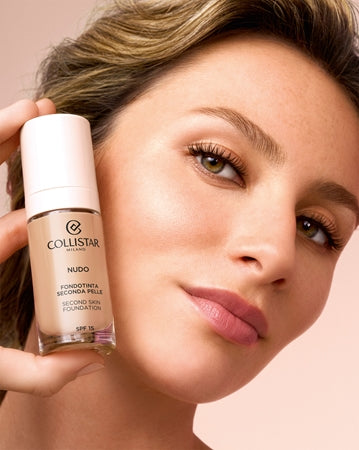 COLLISTAR NUDO fondotinta seconda pelle SPF15 #2G-beige dorato 30 ml