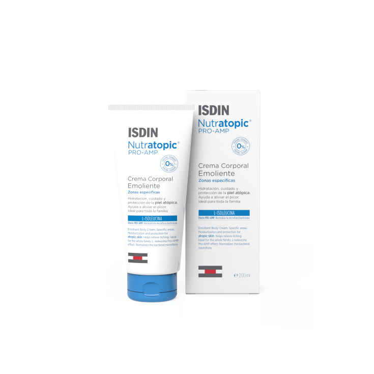 ISDIN NUTRATOPIC Pro-AMP crema emolliente corpo pelle atopica 200 ml