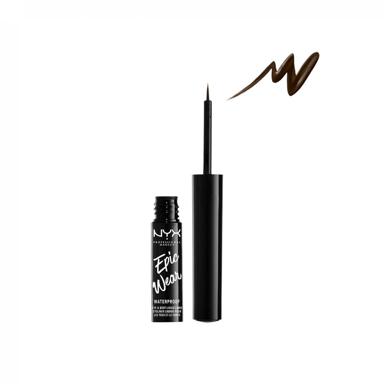 NYX PROFESSIONAL MAKE UP EPIC WEAR waterproof liquid liner #black 1 u