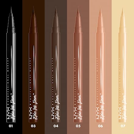 NYX PROFESSIONAL MAKE UP EPIC INKY STIX eyeliner #Milk Chocolate 1 pezzo