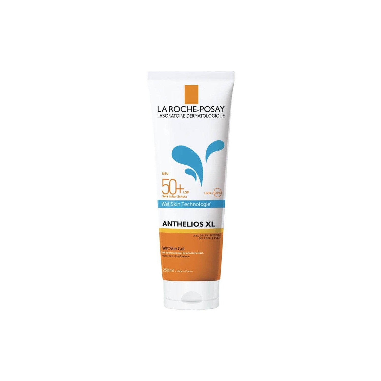 LA ROCHE POSAY ANTHELIOS WET SKIN CARTON TUBE protezione solare corpo, alta protezione UV SPF50+ 200 ml